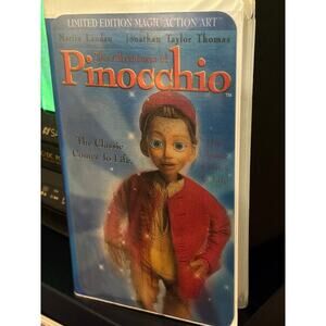 The adventures of Pinocchio VHS Jonathan Taylor Thomas 1996 film movie